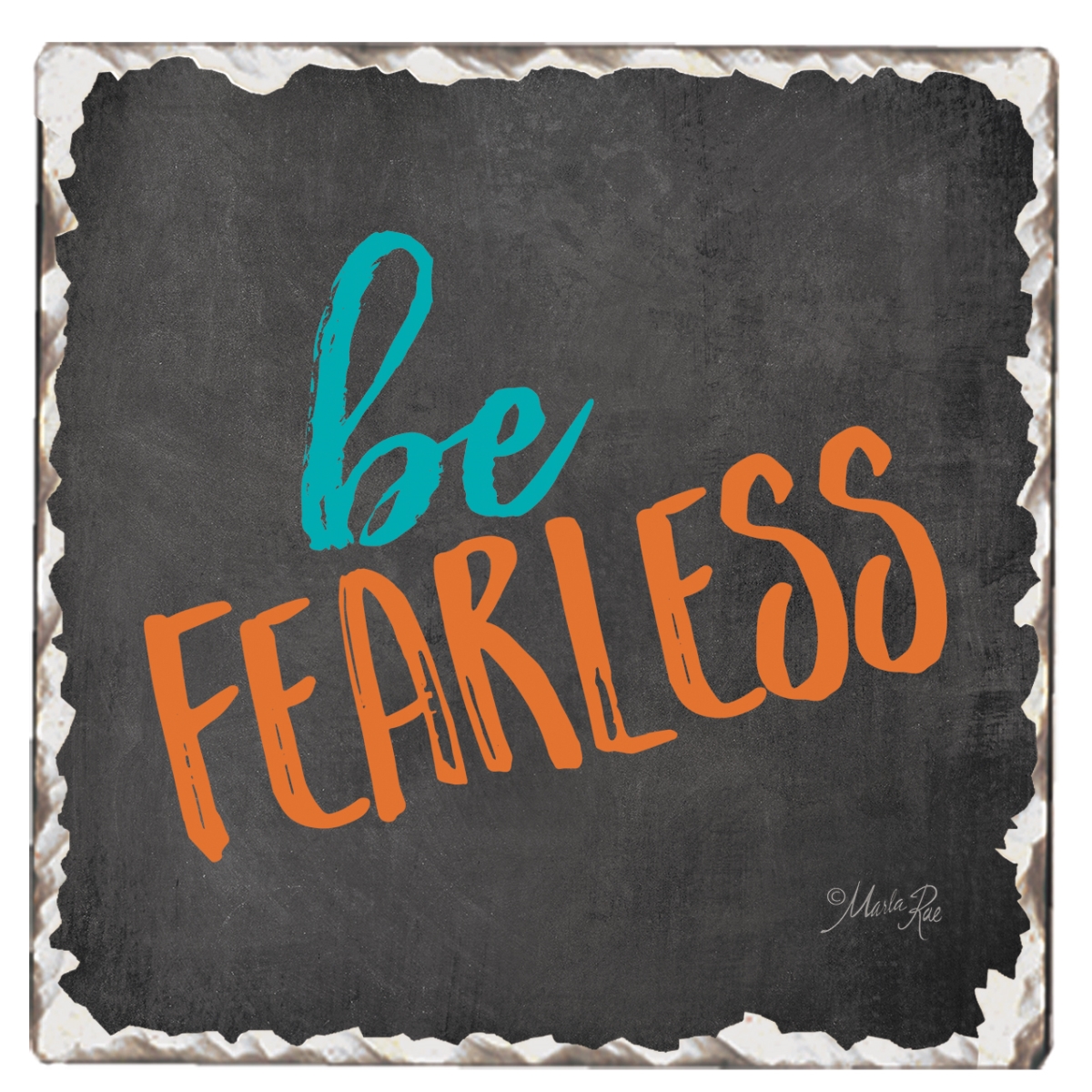 Counter Art Cart67808 Tumbled Tile Be Fearless