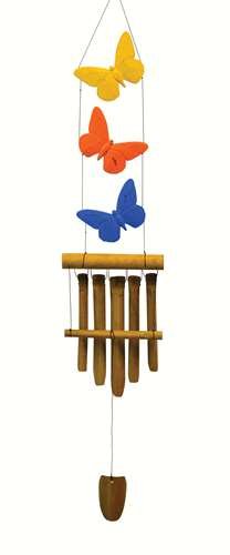 Se3361029 Butterfly Trio Bamboo Chime