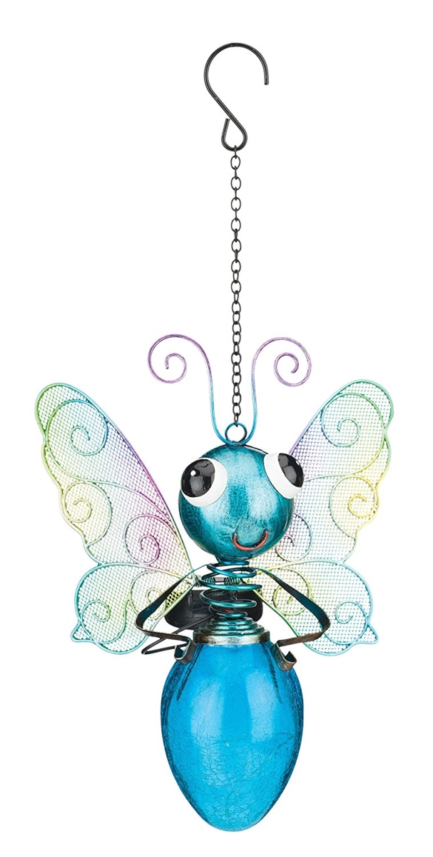 Regal11574 Solar Butterfly Lantern - Blue