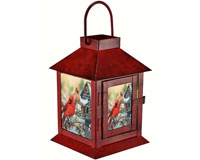 Mark Feldstein Mflntwwrc Rustic Cardinals Lantern