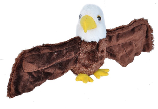 Wr21415 8 In. Bald Eagle Hugger