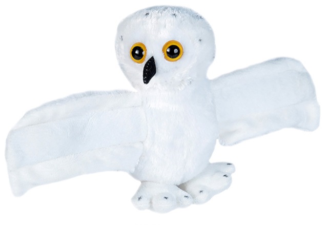 Wr21434 Snow Owl Hugger Stuffed Animal
