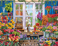 White1347 Flower Shoppe Puzzle