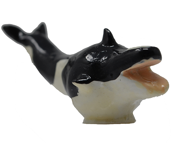 Marble0250 Killer Whale Ornament, Marble