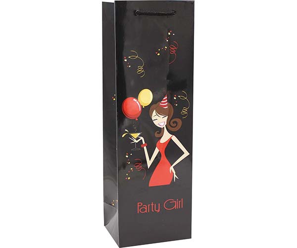 P1partygirl Printed Paper Bags, Party Girl