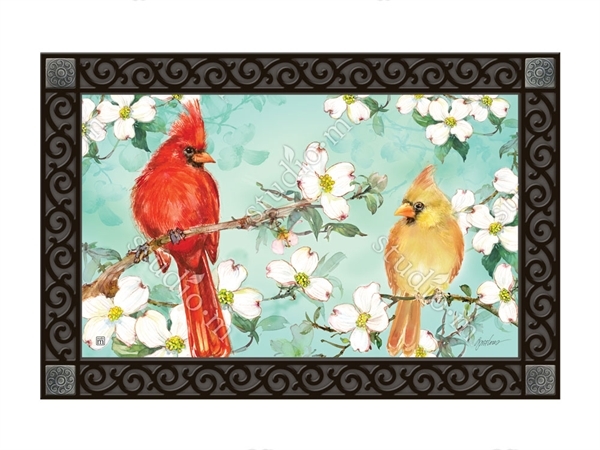 Magnet Works Mail11628 Cardinals In Spring Matmate
