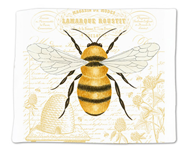 Acu34492 24 X 36 In. Honey Bee Single Flour Sack Towel