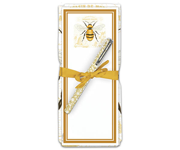 Acu26492 24 X 36 In. Honey Bee Flour Sack Towel & Magnetic Notepad