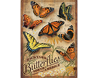 Om85006 Backyard Butterflies Puzzle, 500 Piece