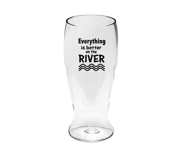 Ed1003-cc5 Everything Is Better On The River Ever Drinkware Beer Tumbler