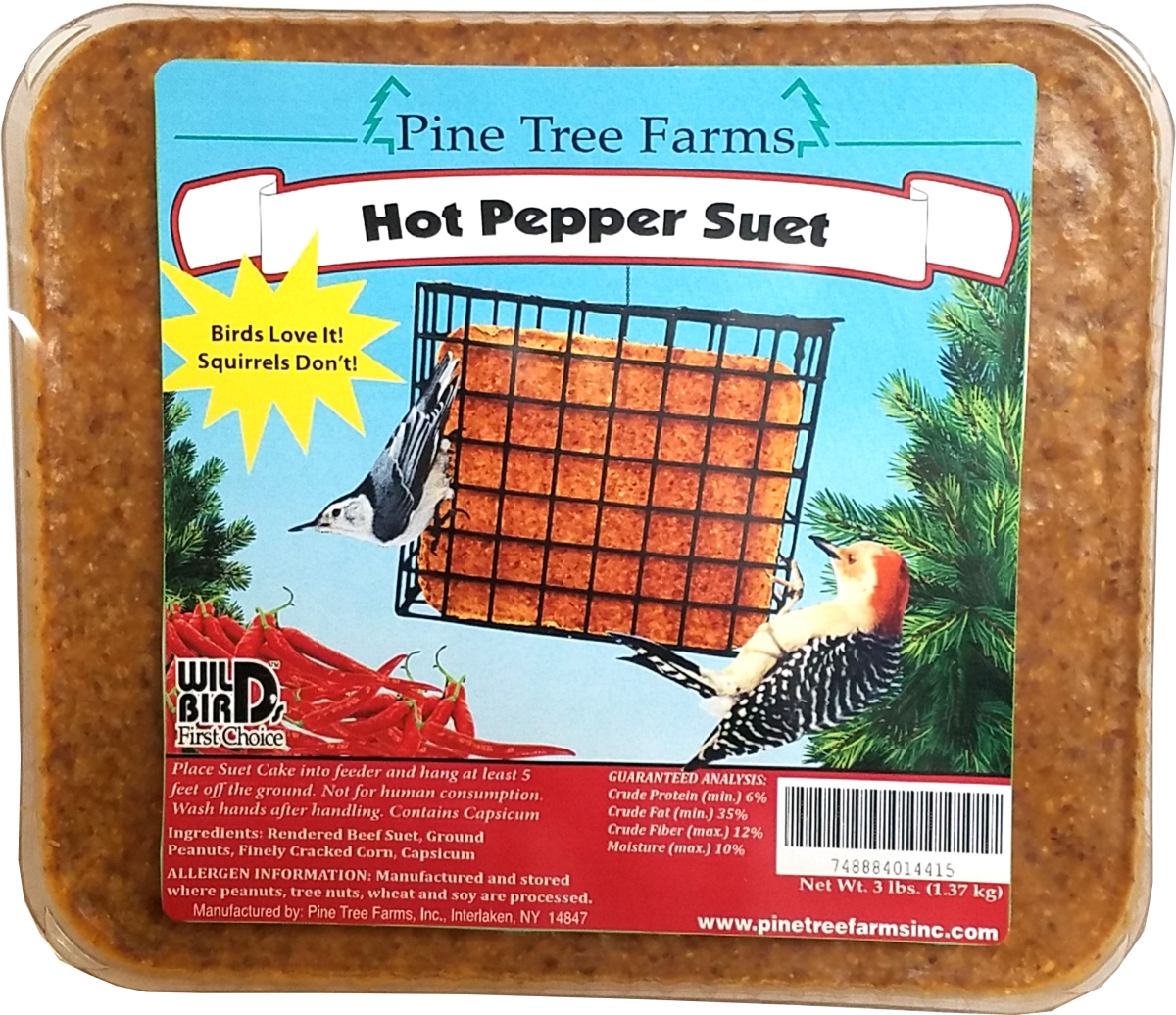 Ptf1441 Hot Pepper 3 Lbs Suet Cake