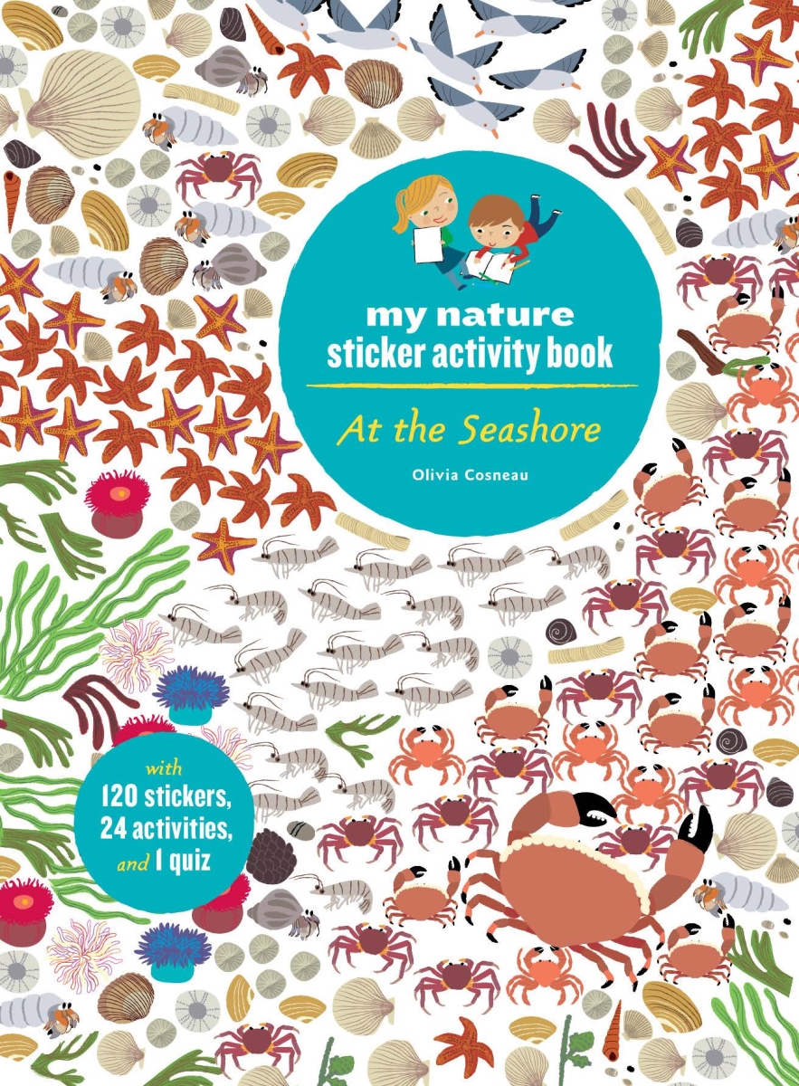 Cb9781616894610 At The Seashore My Nature Sticker Activity Book