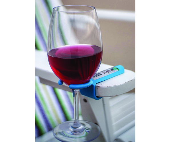 Whbu8223 Wine Glass Holder Hook, Blue
