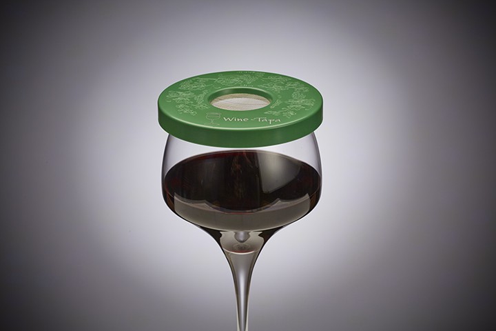 Wtevergreen Wine Glass Cover, Evergreen