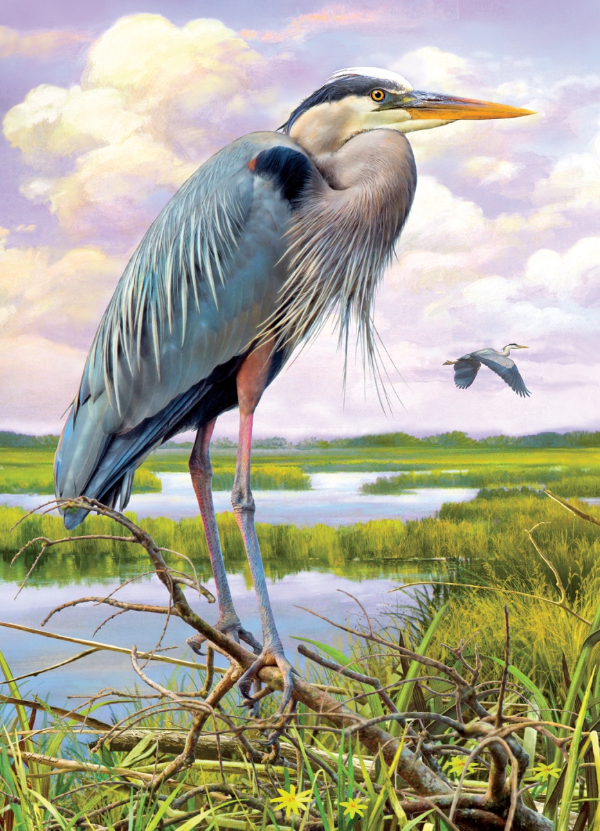 Outset Media Om80182 Heron Puzzle, 1000 Piece