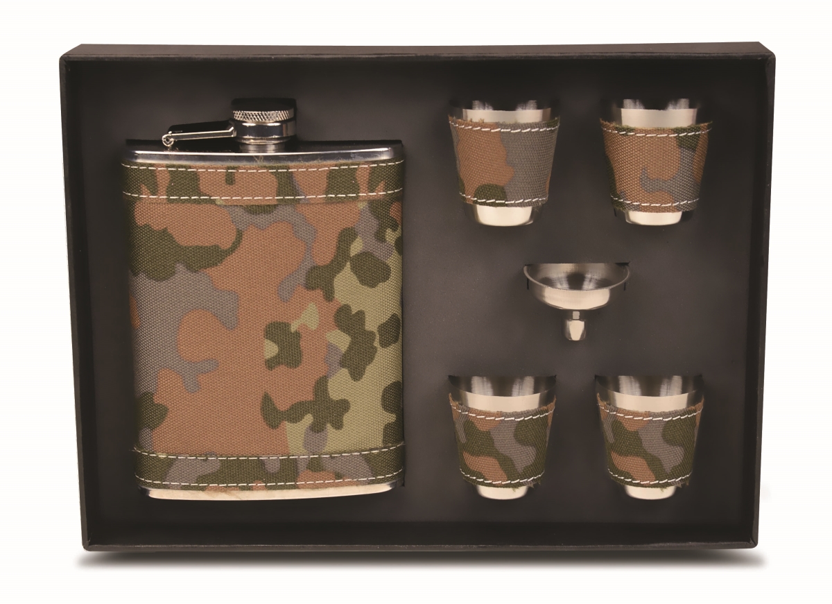 26645 Flask Gift Set, Camouflage