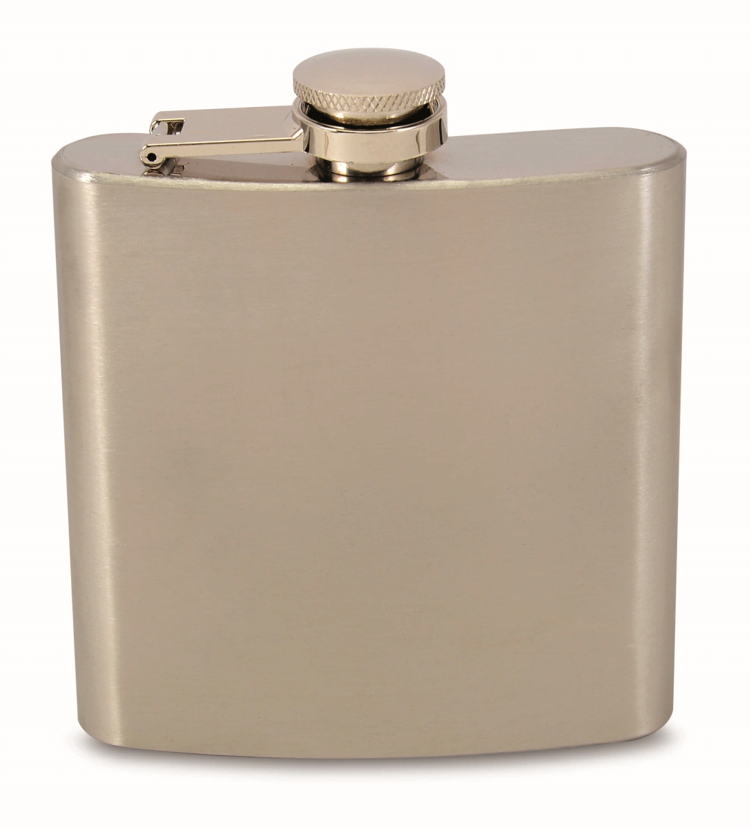 26648 6 Oz Stainless Steel Flask With Funnel