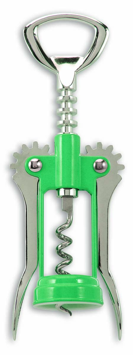 26808 5 Turn Spiral Wing Corkscrew, Green
