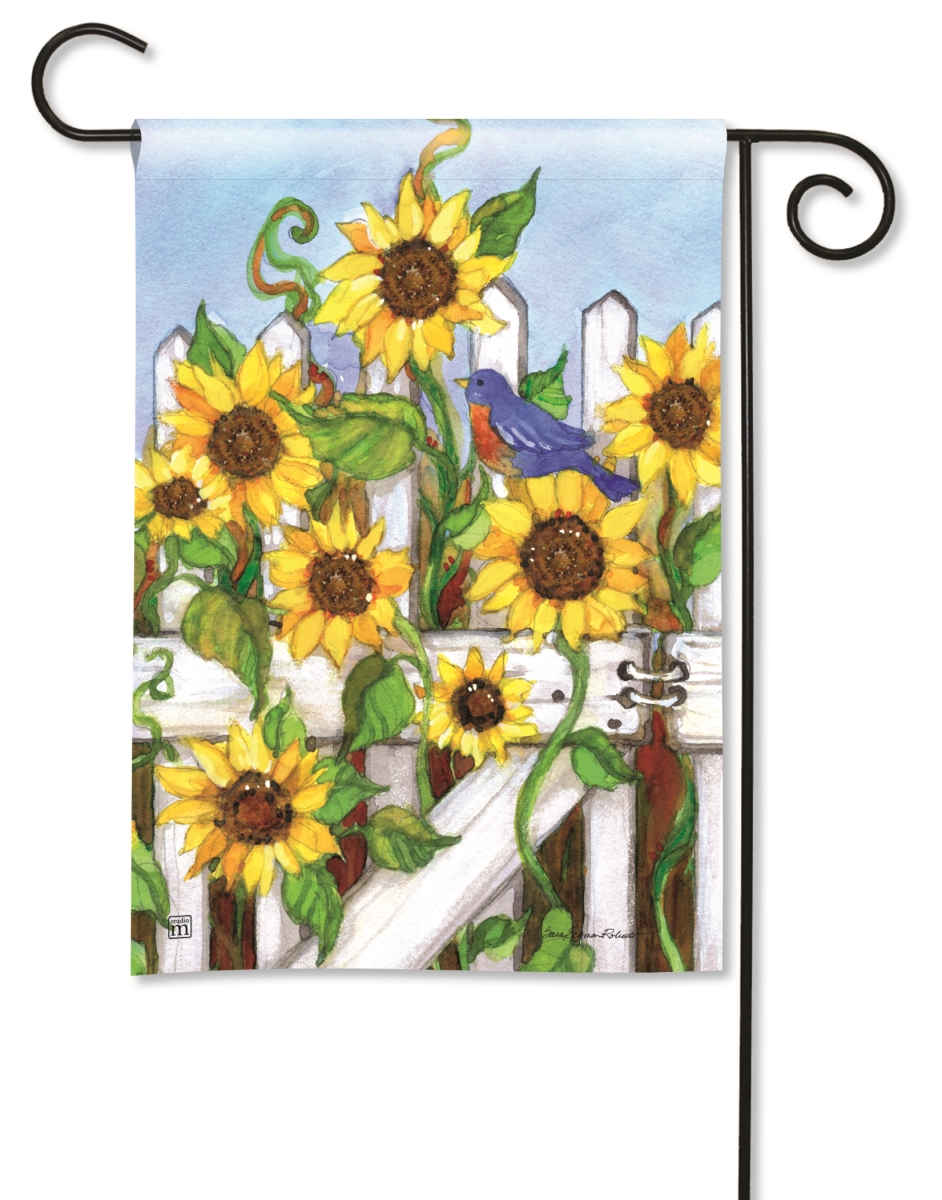 Magnet Works Mail31951 Sunflower Gate Garden Flag