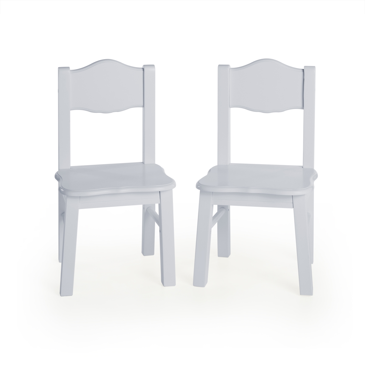 G87803 Classic Extra Chairs - Gray, Set Of 2