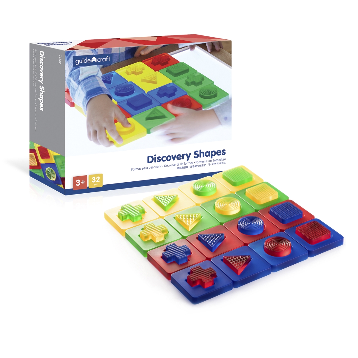 Z1520 Discovery Shapes - 3 Plus Age - 32 Pieces