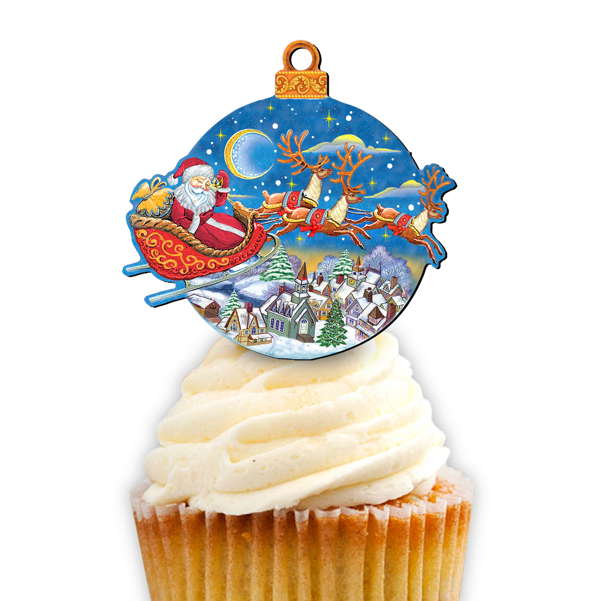 8112160ct Up-up & Away Cupcake & Cake Toppers