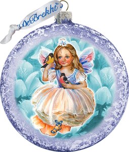 744-037 Flower Fairy-girl Ornament