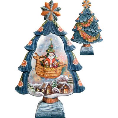 752-017 Flying To Town Tree Ornaments