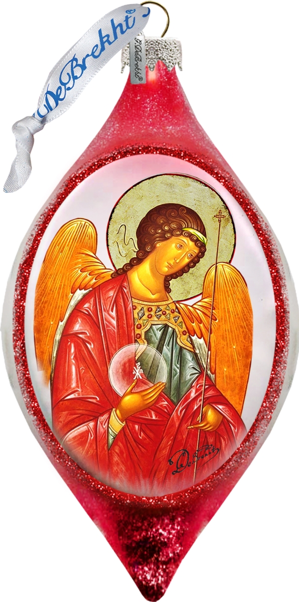 757-036 Saint Michael Glass Ornament