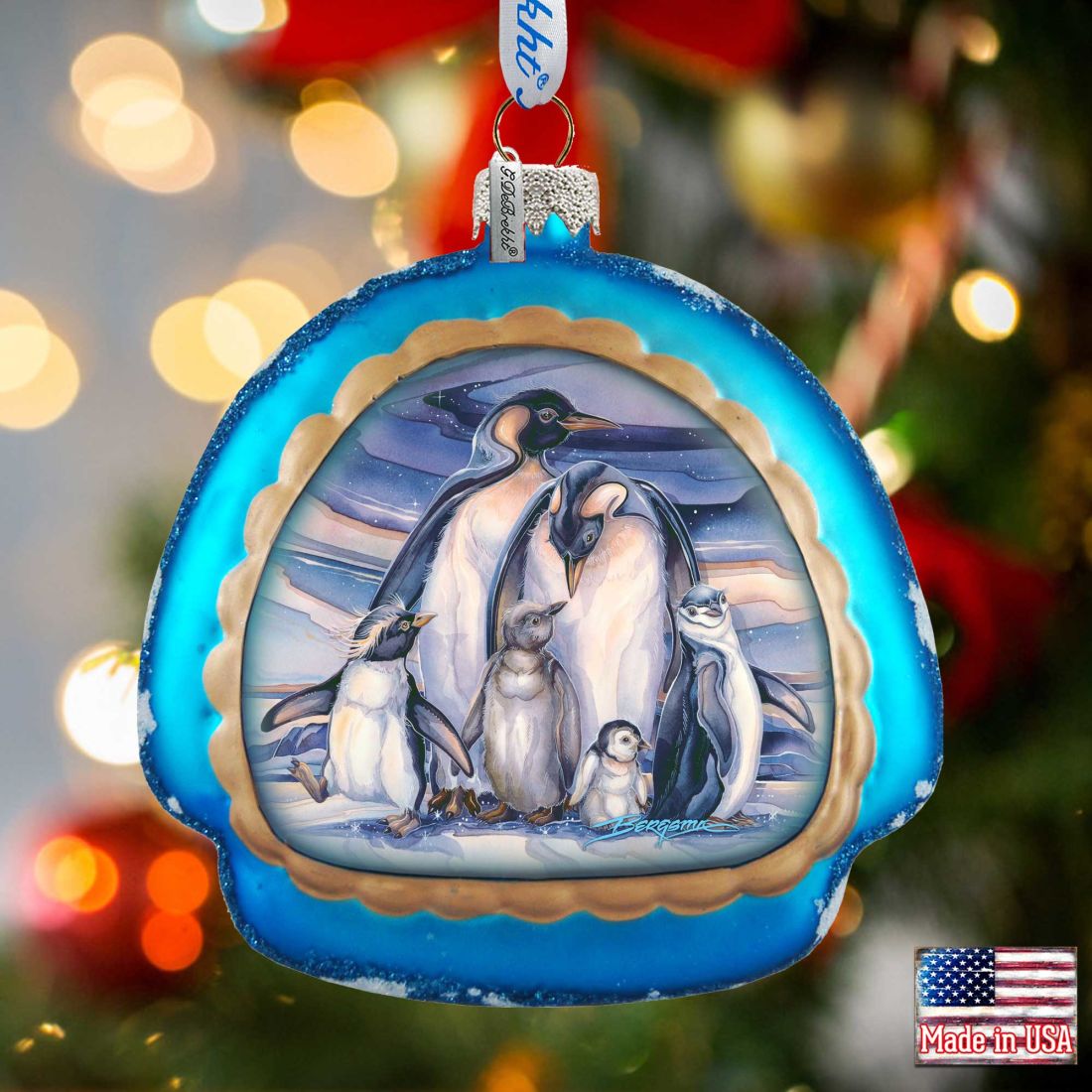 Picture of G.DeBrekht 756-659-JB 4 x 3.5 in. Sno Buddy Like You Glass Ornaments
