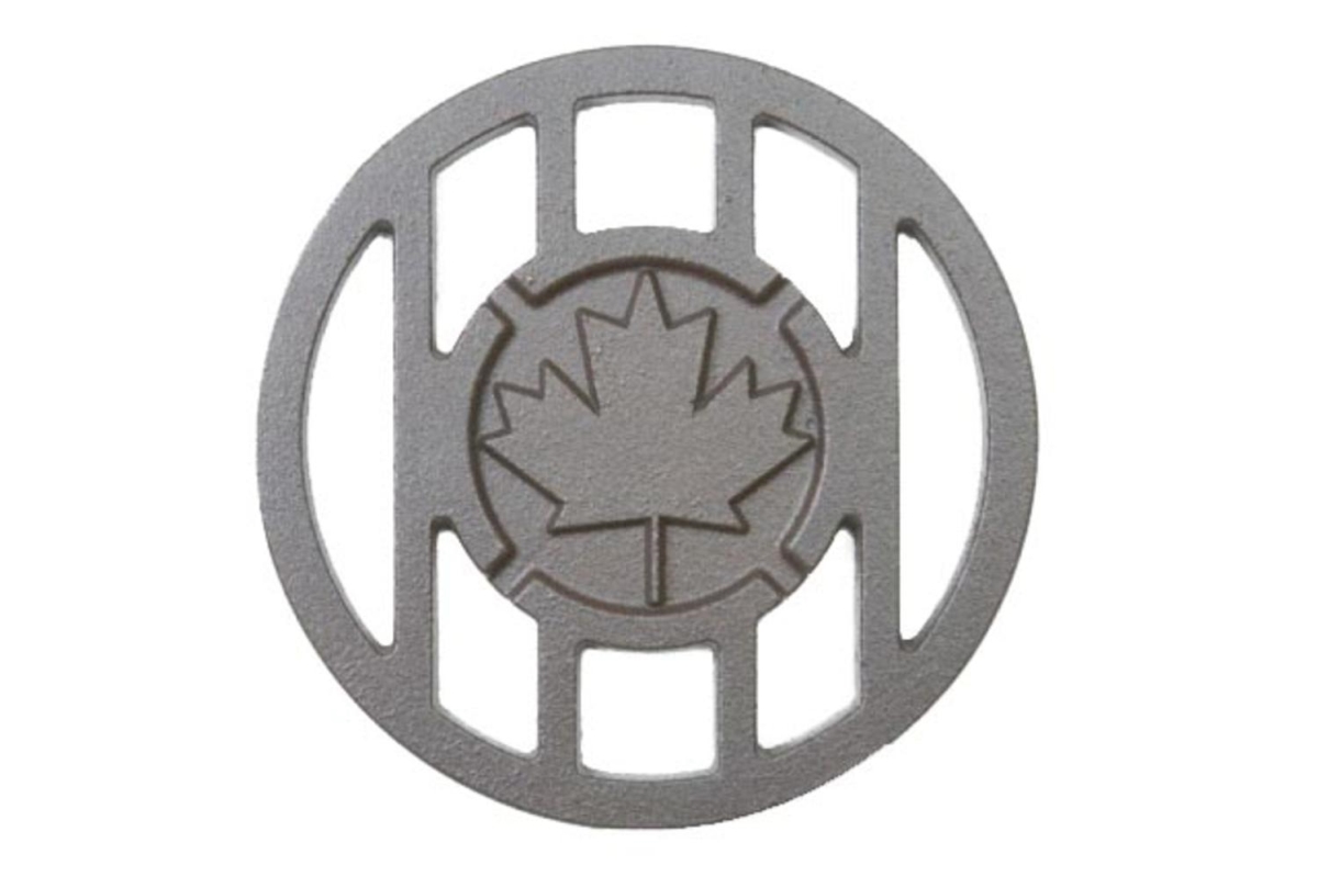 9500298 Canada Inspired Maple Leaf Branding Iron Grill Accessory
