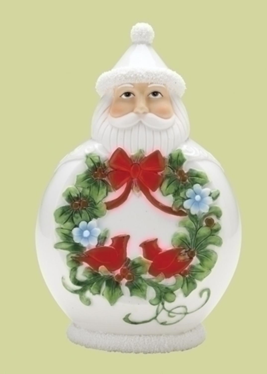 31320426 7.5 In. Scandinavian Santa Claus Porcelain Christmas Figure
