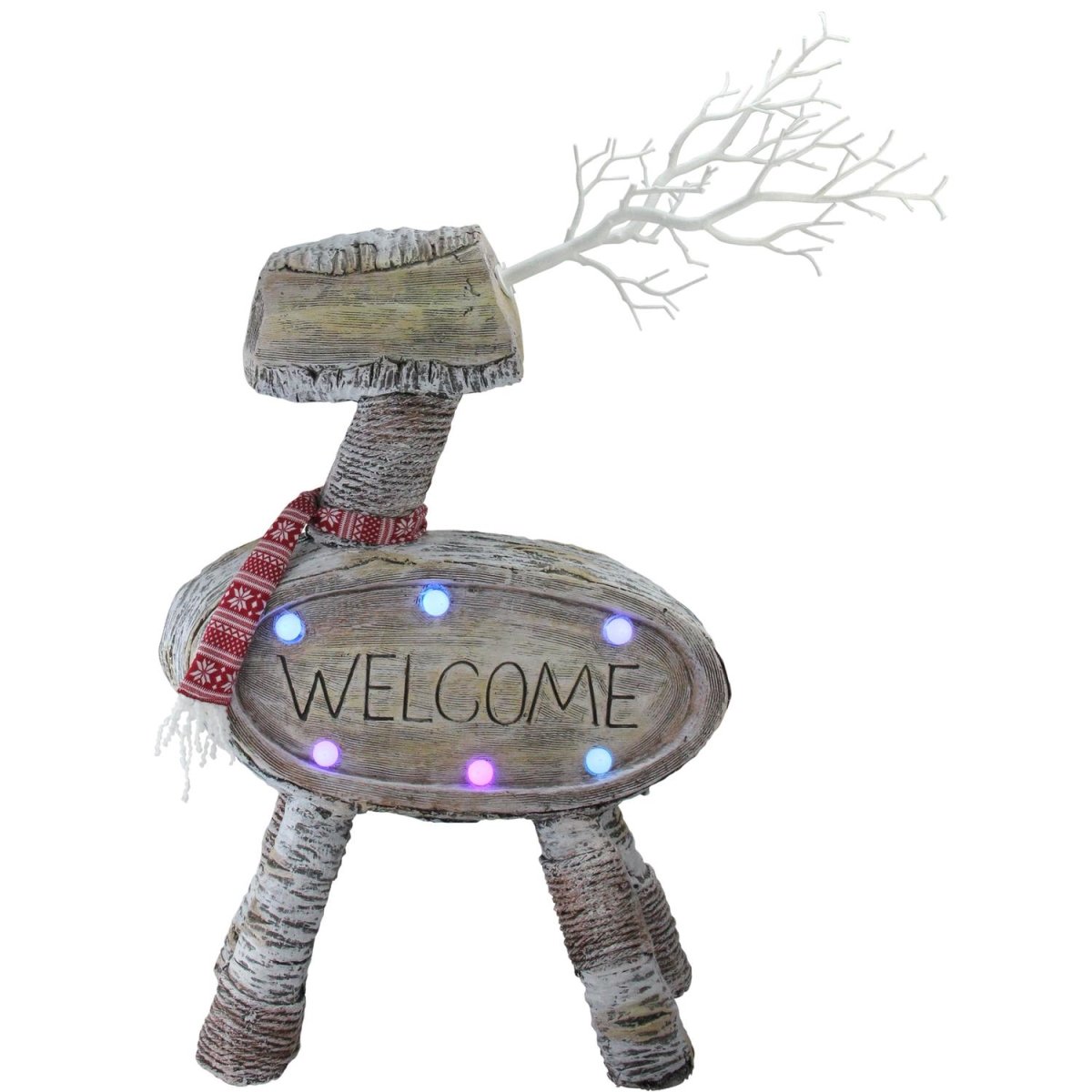 32627459 23.5 In. Welcome - Reindeer Christmas Decoration