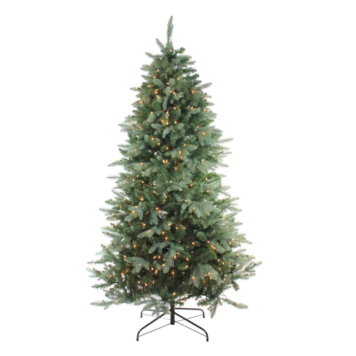 32630206 4.5 Ft. X 35 In. Pre - Lit Washington Frasier Fir Slim Artificial Christmas Tree & Clear Lights