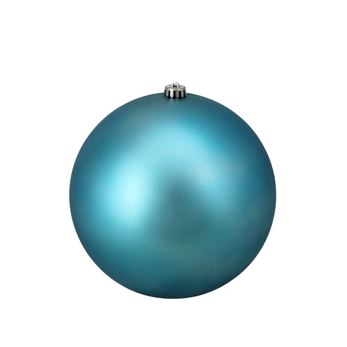 32911616 10 In. Turquoise Blue Commercial Shatterproof Matte Christmas Ball Ornament