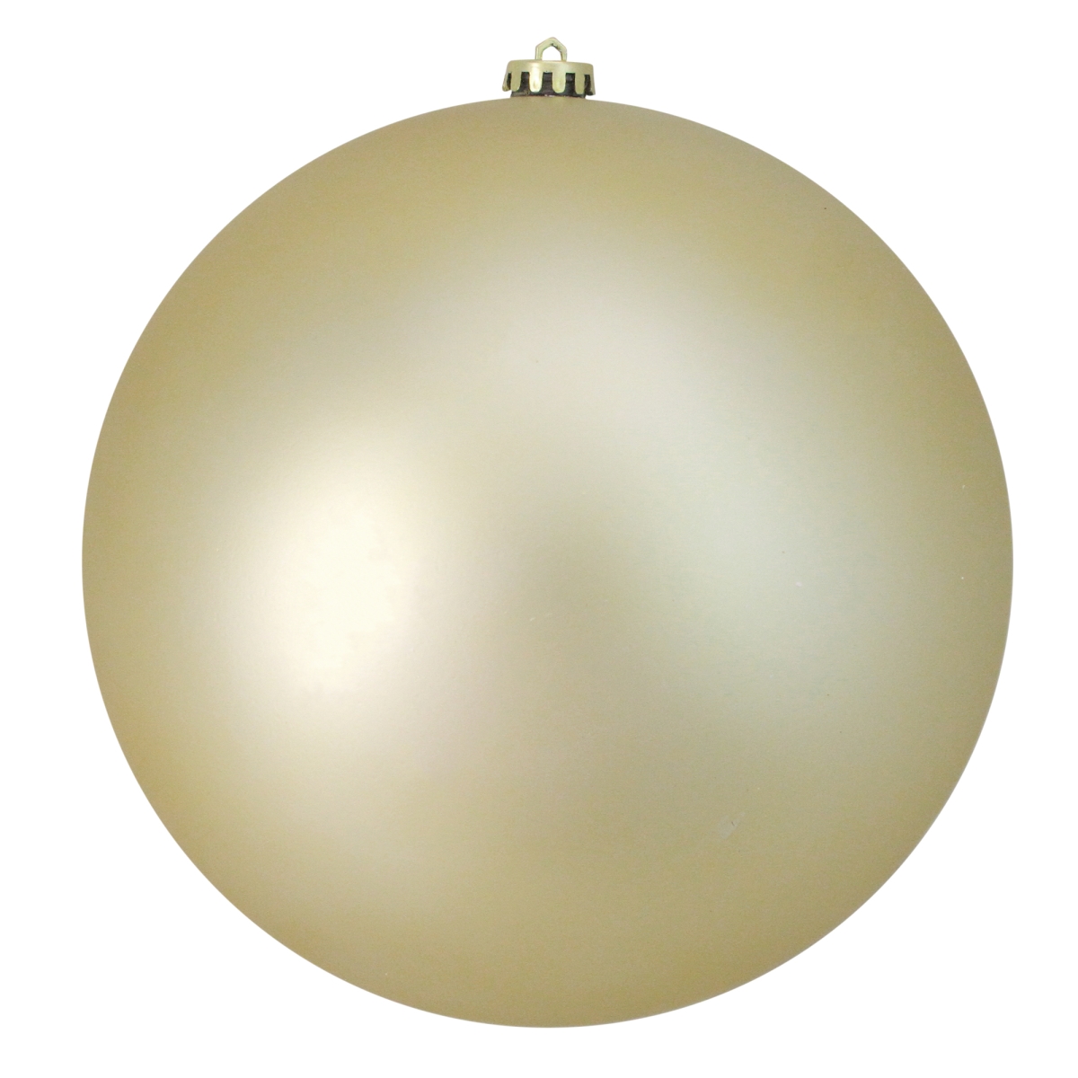 32911589 12 In. Jet Black Commercial Shatterproof Matte Christmas Ball Ornament