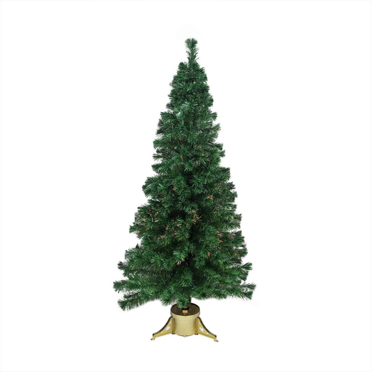 32911570 4 ft. Pre-Lit Color Changing Fiber Optic Artificial Christmas Tree
