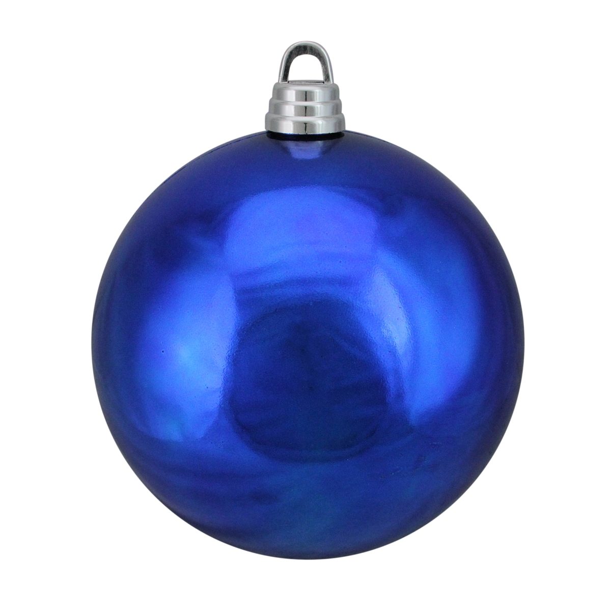 32911598 12 In. Shiny Lavish Blue Shatterproof Christmas Ball Ornament