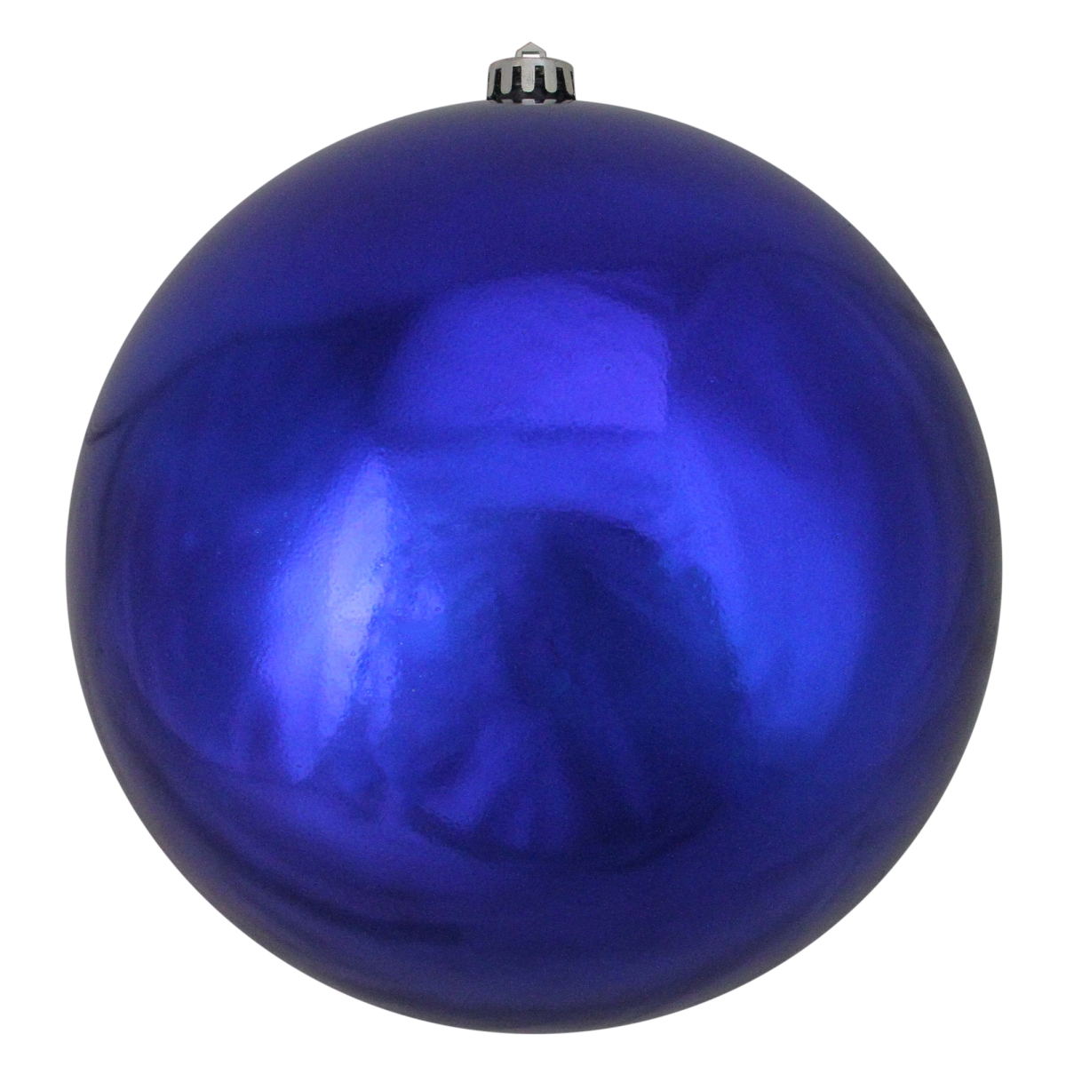 32911608 10 In. Royal Blue Shatterproof Shiny Christmas Ball Ornament