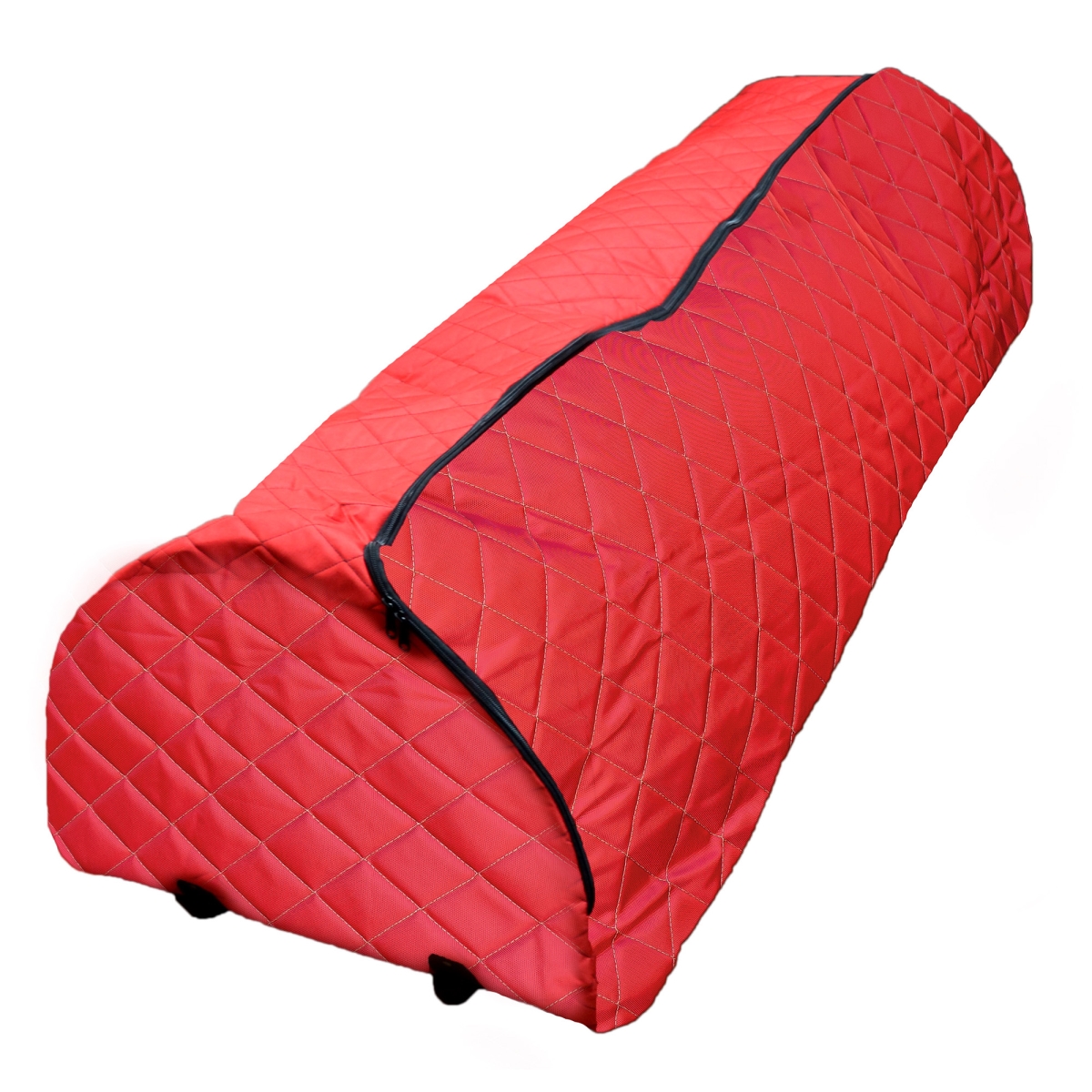 34851014 Quilted Red Rolling Christmas Tree Storage Bag for Trees Up to 7.5 ft.