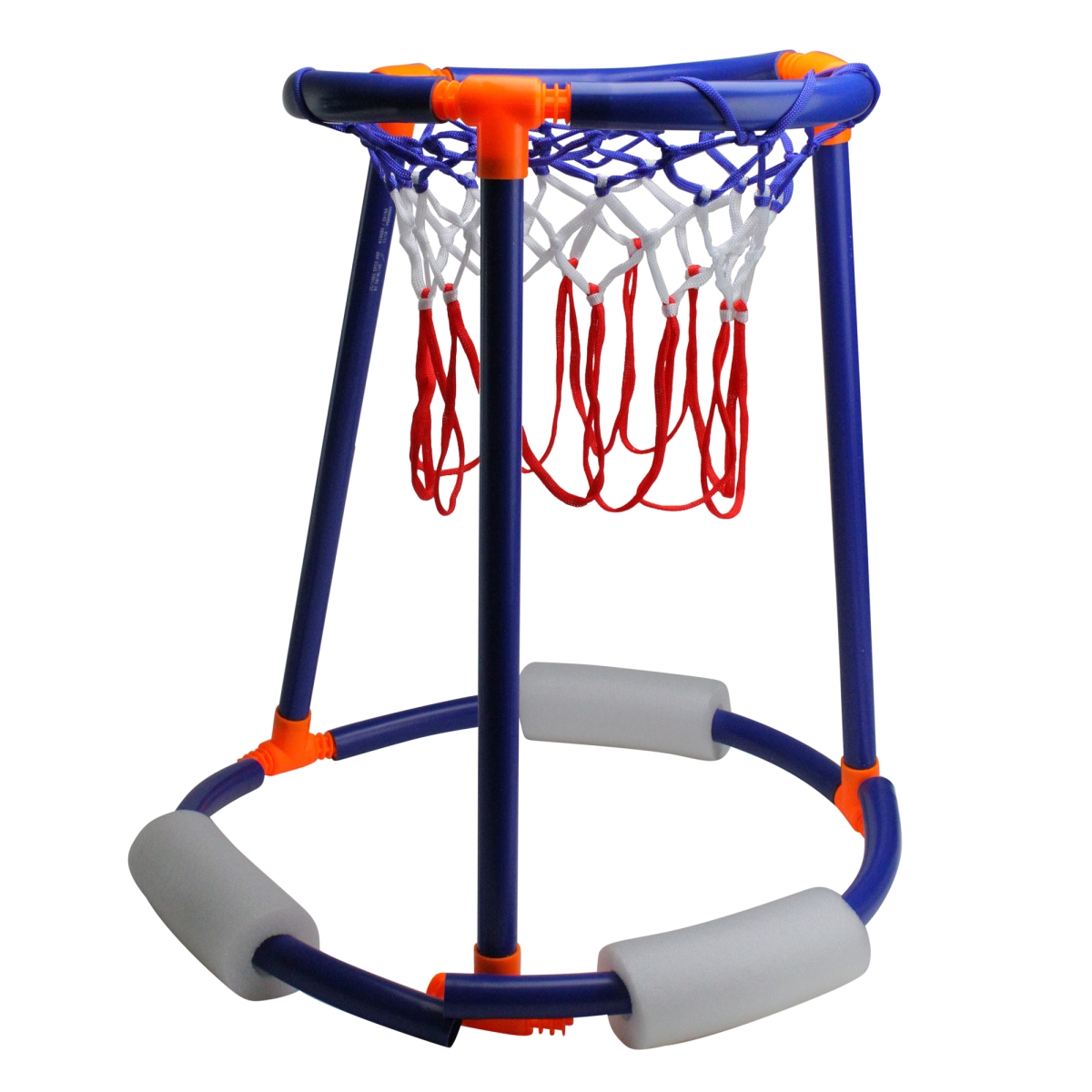 30925480 24 in. Tall Boy Basketball Swimming Pool Game Stand, Blue & White