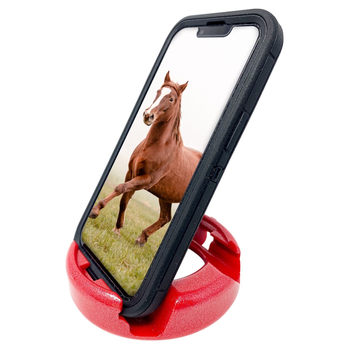 UPC 747845007336 product image for PLUS RED Plus Smartphone & Tablet Stand, Red | upcitemdb.com