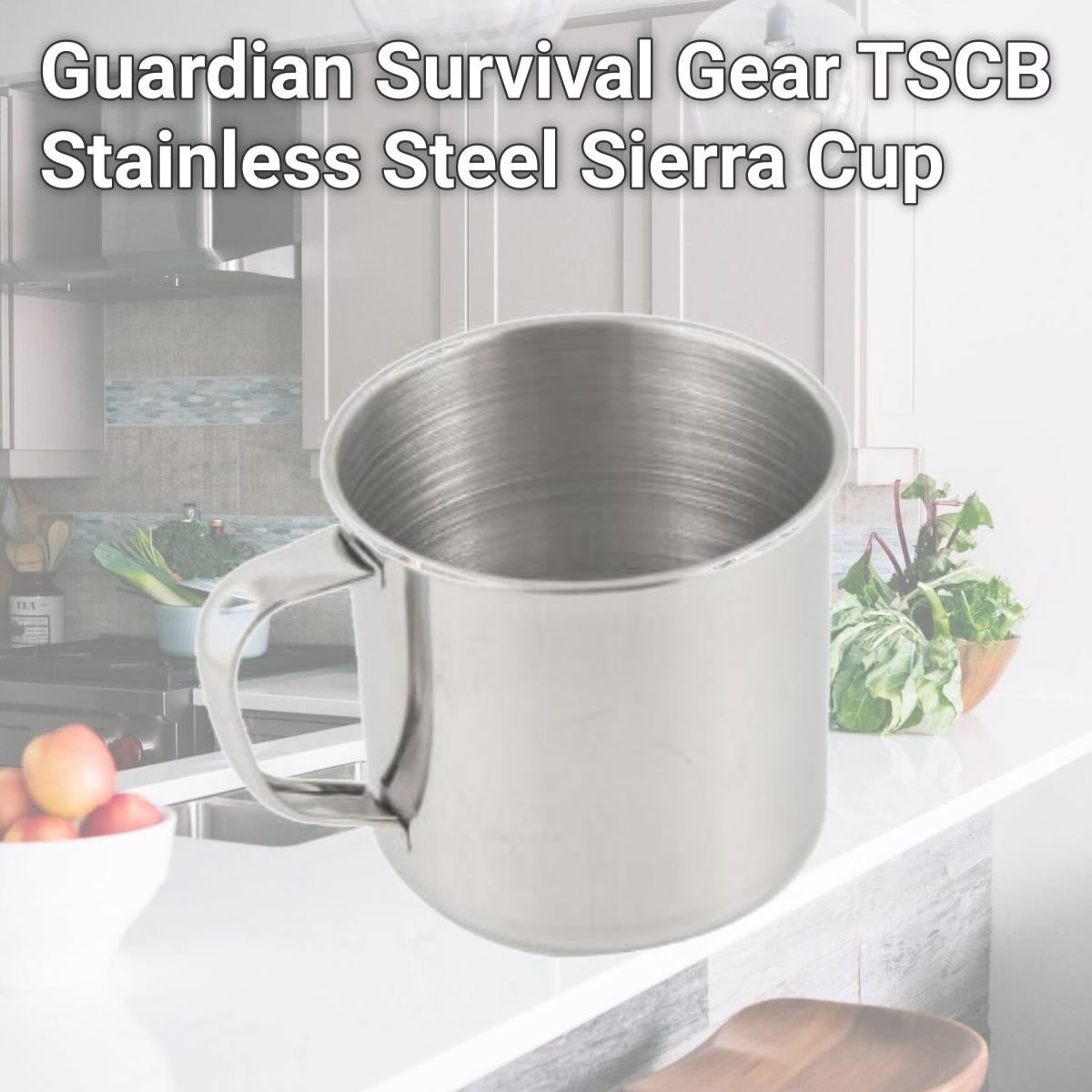 Picture of Guardian Survival Gear TSCB Stainless Steel Sierra Cup