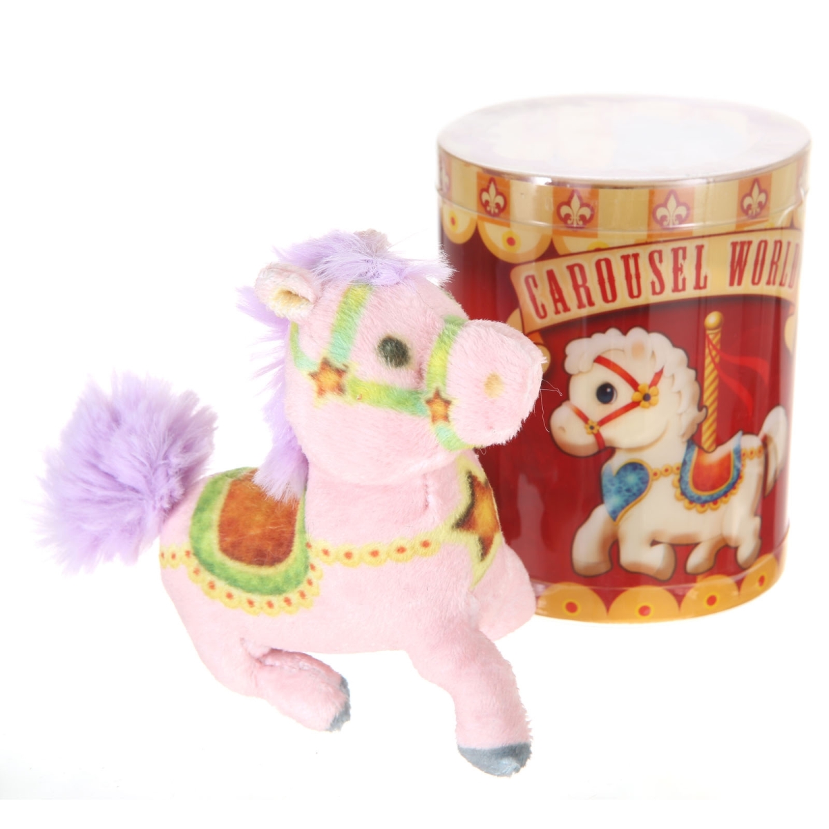 Cw01 Plush Carousel Horse - Assorted Color