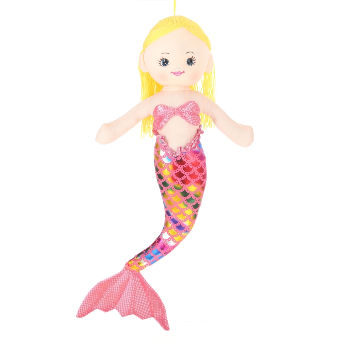 Mm15 28 In. Plush Blond Haired Mermaid