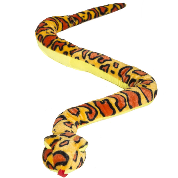 A08061 72 In. Plush Snake - Yellow