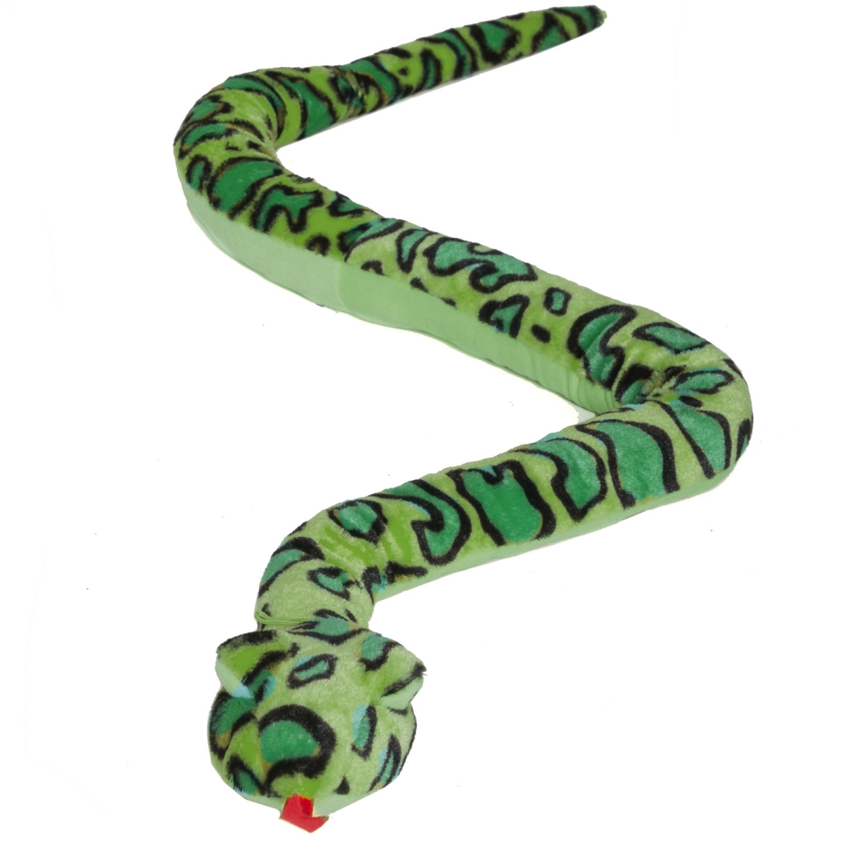 A08062 72 In. Plush Snake - Green