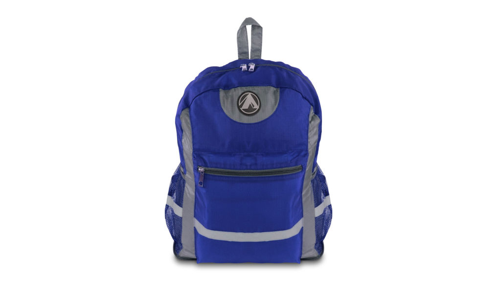 Gigatent Bp 01blu Light Weight Foldable Travel Sports Backpack, Blue