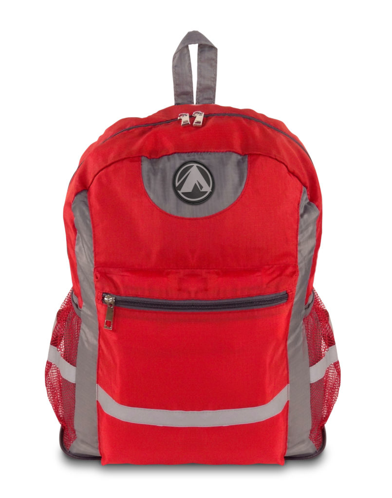 Gigatent Bp 01r Light Weight Foldable Travel Sports Backpack, Red