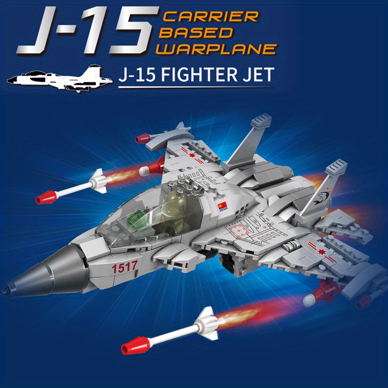 NT32072 Military Army Plane Stem Building Sets for Boys
